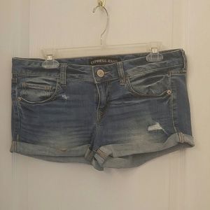 Express Jean Shorts